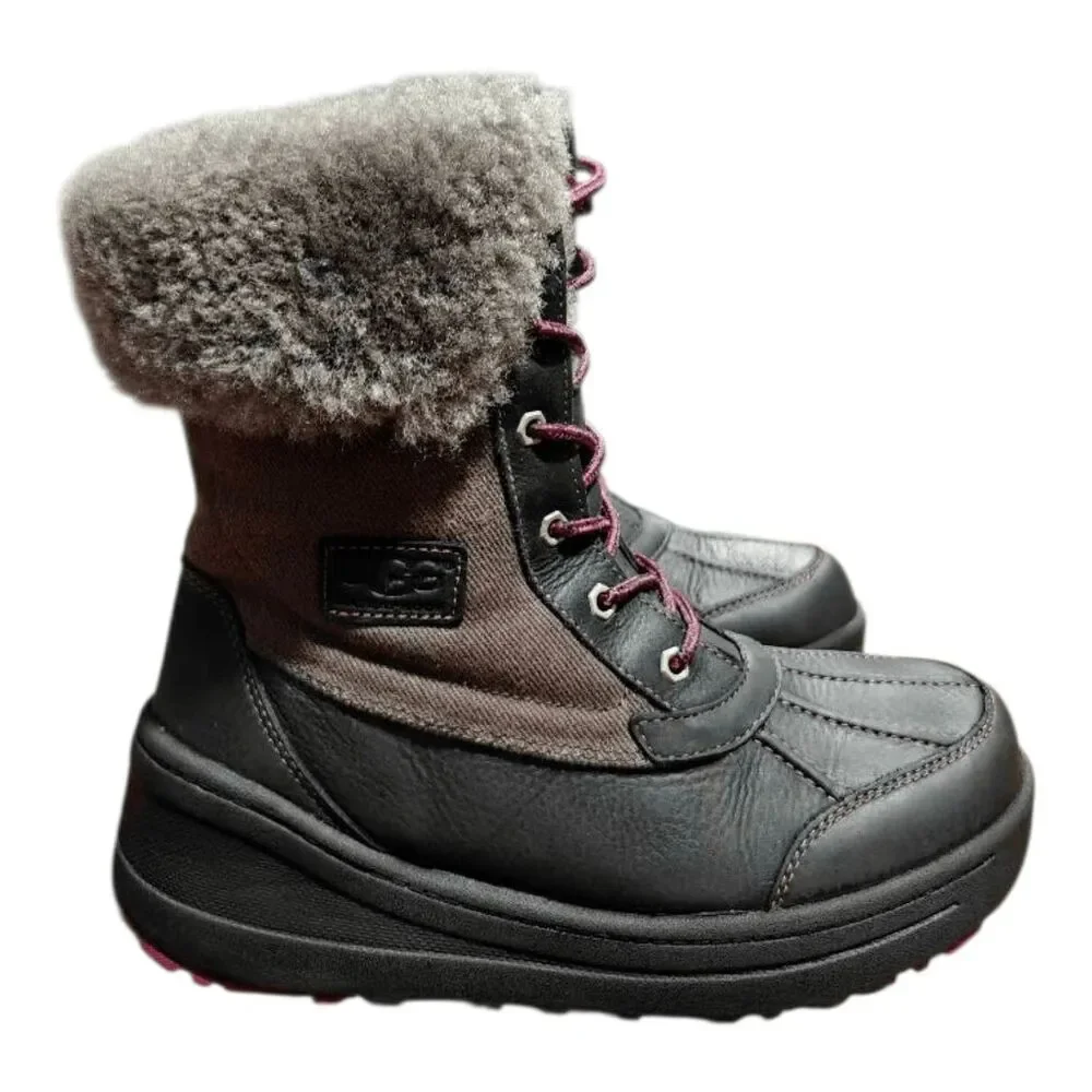 UGG Celiste Lace-Up Waterproof Winter Boot Size 9